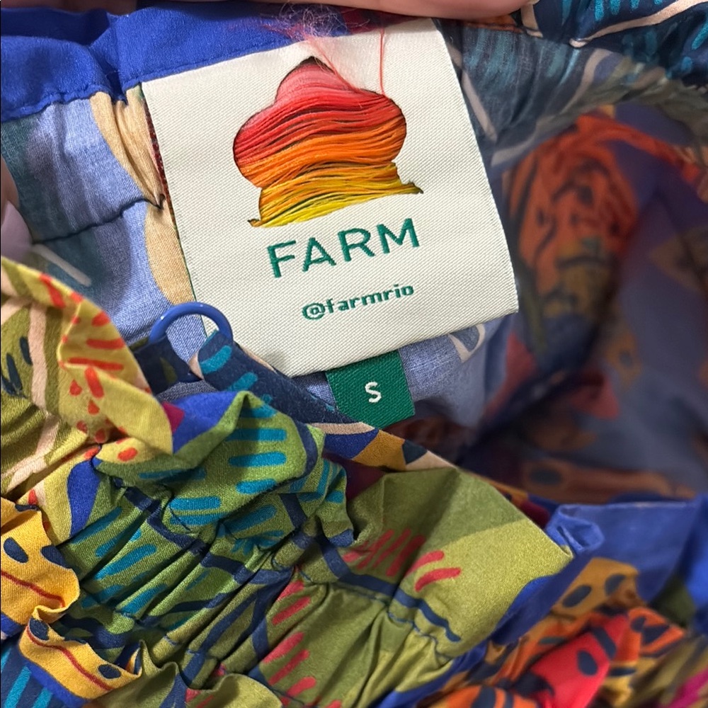Farm rio Tropical Banana Print Sundress size small - Picture 9 of 10